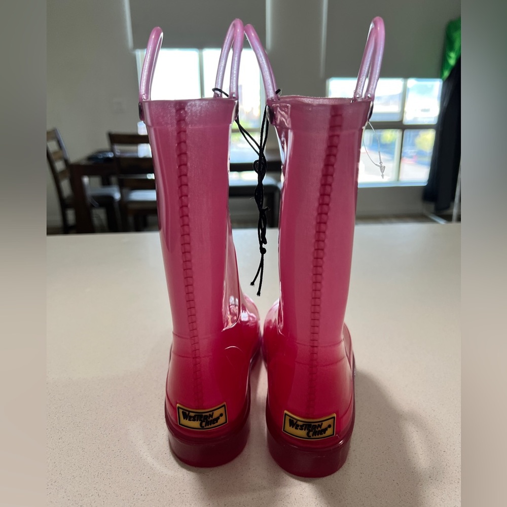 Little girls rain boots